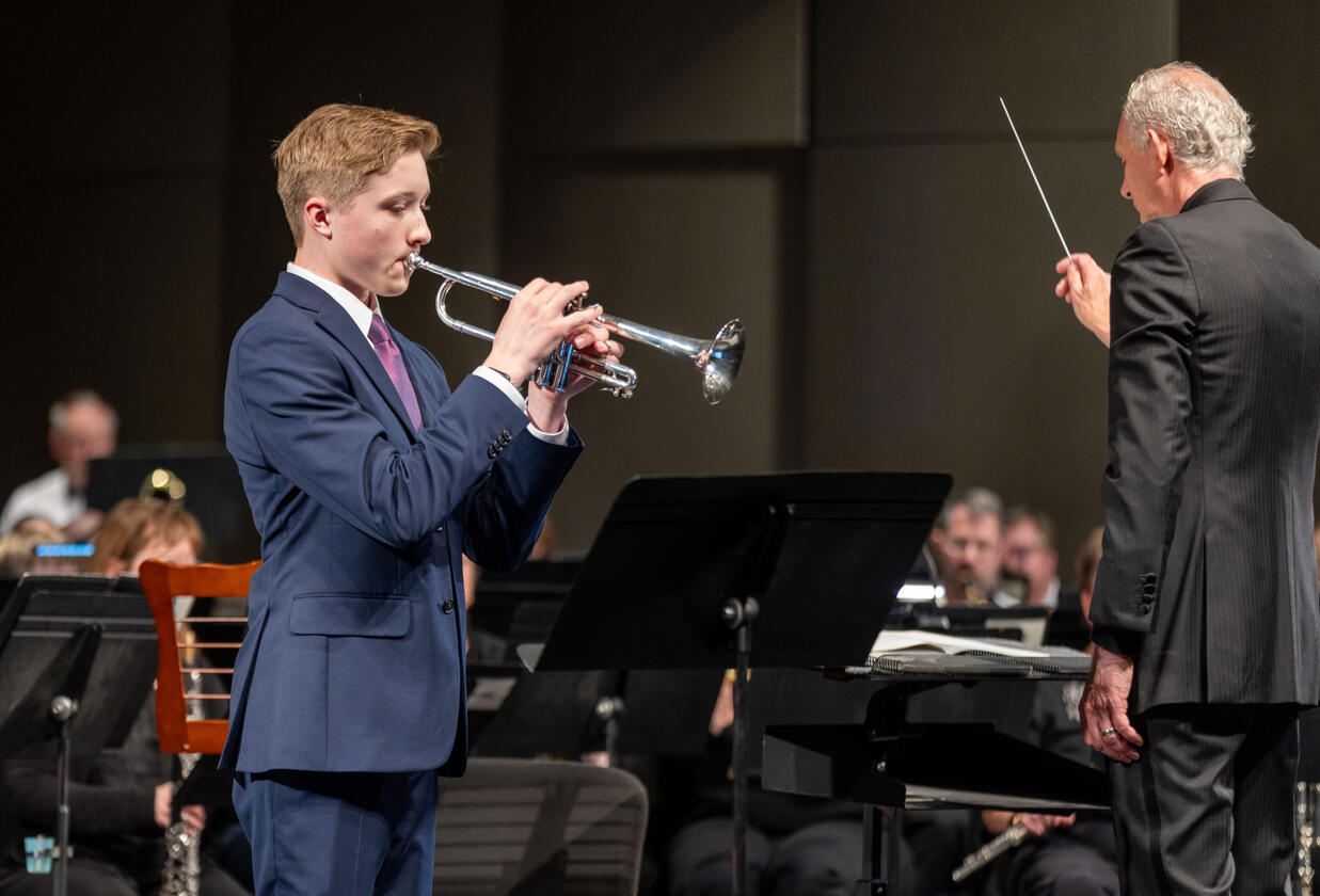 Haydn Concerto with the Medalist Band and conductor Dr. Jerry Luckhardt