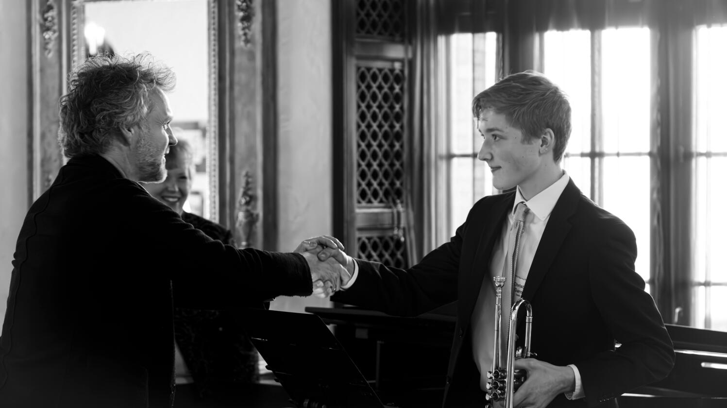 YPSCA performance with Maestro Thomas Søndergård, photo by Stephan Kistler